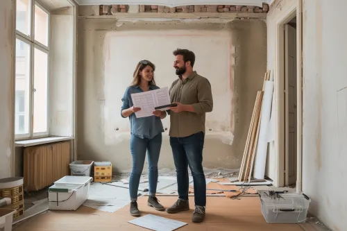 Tableau comparatif des prix de rénovation complète, partielle et énergétique par mètre carré