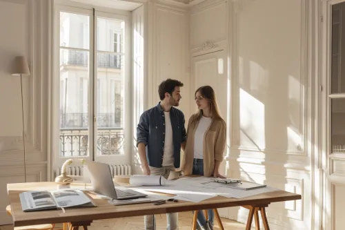 Tableau comparatif des coûts de rénovation par mètre carré selon les différents niveaux de travaux
