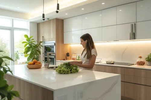 Comparaison des prix des façades de cuisine en bois, stratifié, laqué et mélaminé