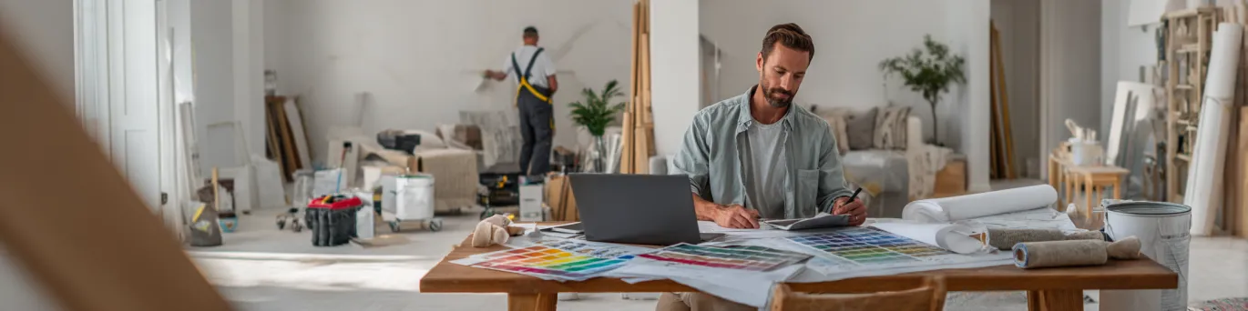 Calculatrice et plans de rénovation pour planifier efficacement son budget travaux de maison
